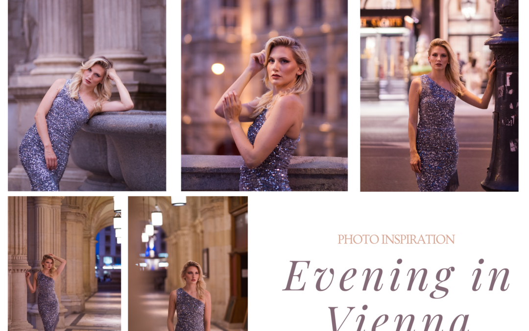 Vienna evening glam photoshoot